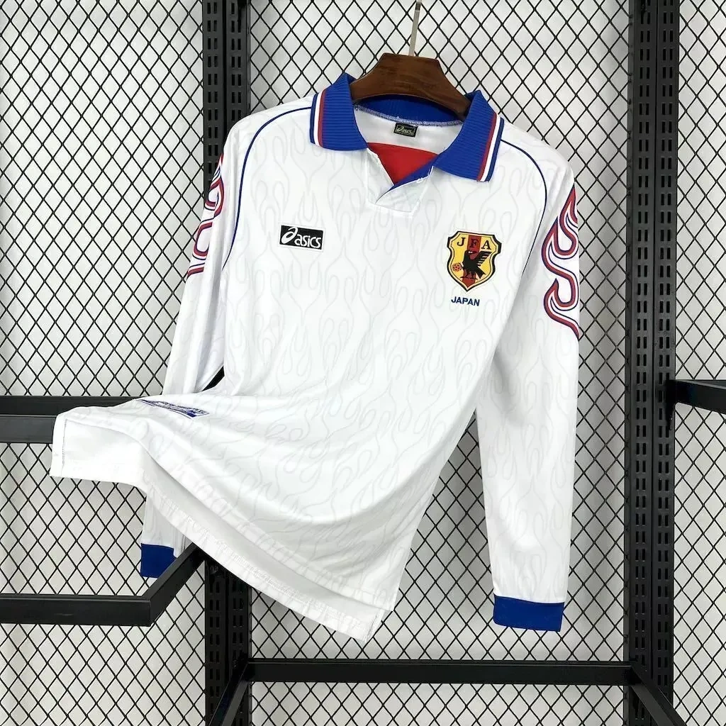 Camisa Japão 1998 Away - Retrô - Manga Longa - World Cup World Cup