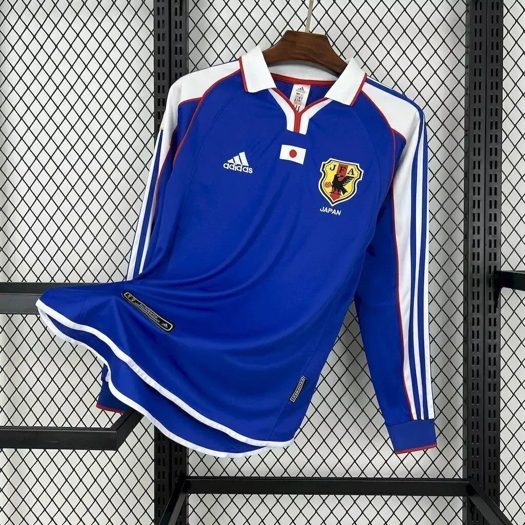 Camisa Japão 2000/01 Home - Retrô - Manga Longa