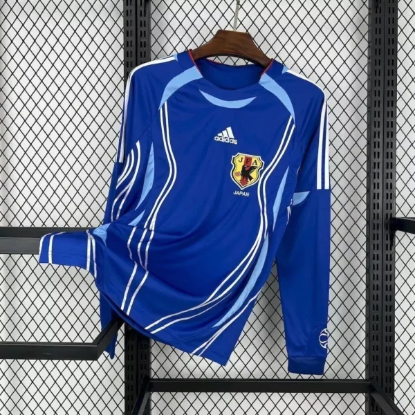 Camisa Japão 2006 Home - Retrô - Long Sleeves Long Sleeves