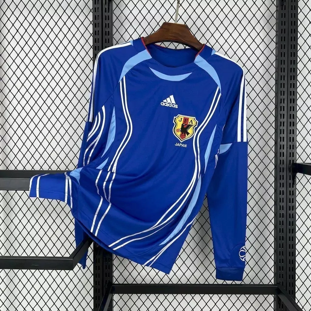 Camisa Japão 2006 Home - Retrô - Long Sleeves Long Sleeves