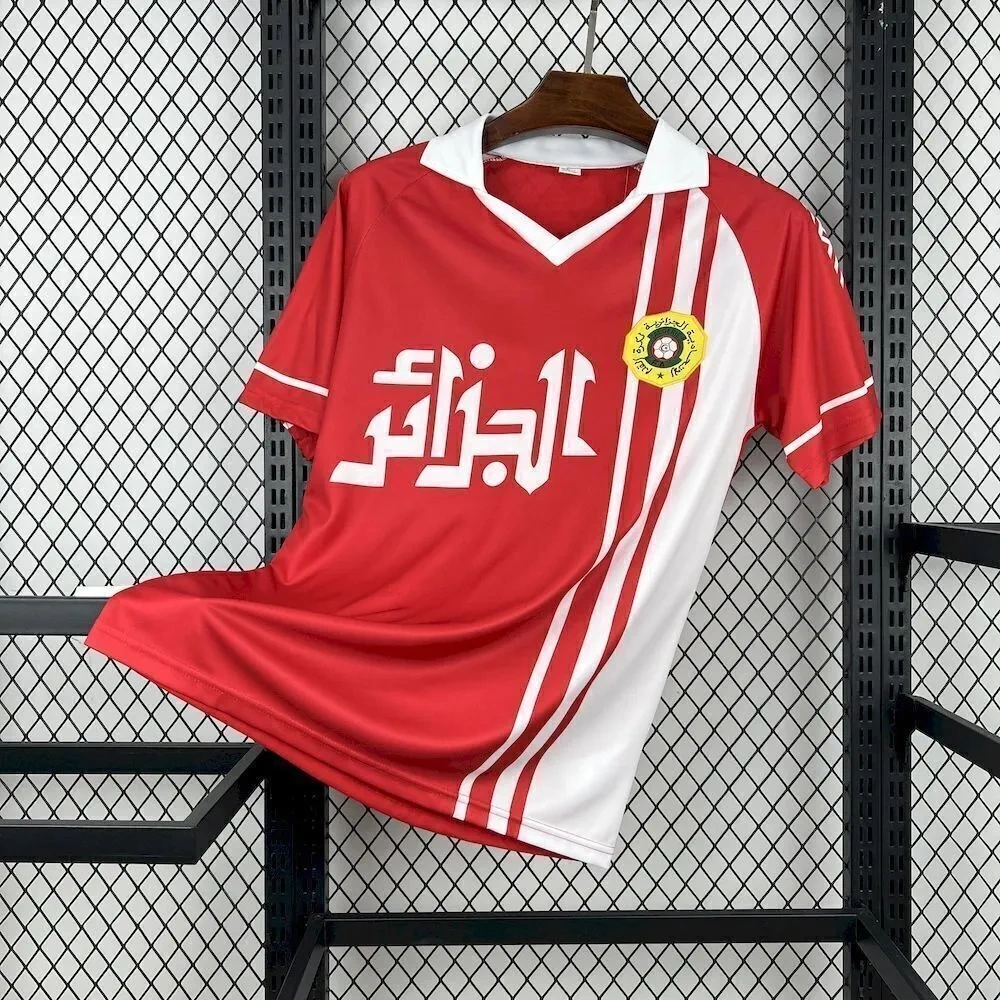 Camisa Argélia 1986 Away - Retrô