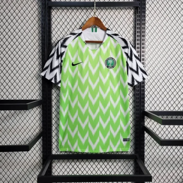 Camisa Nigéria 2018 Home - Retrô