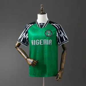 Camisa Nigéria 1995 Home - Retrô
