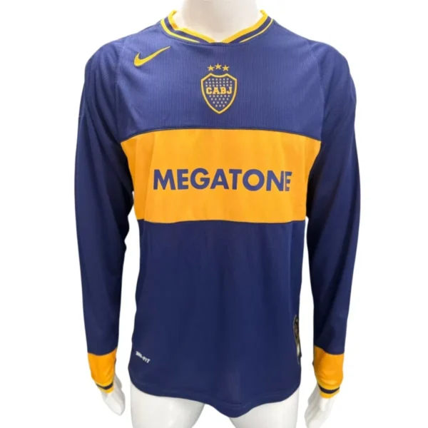 Camisa Boca Juniors 2006/07 Home - Retrô - Manga Longa