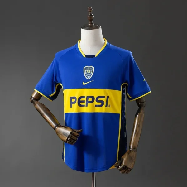 Camisa Boca Juniors 2002/03 Home - Retrô