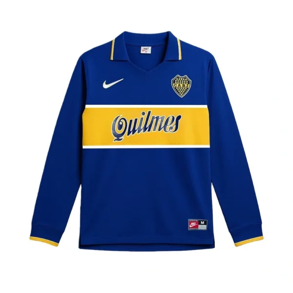 Camisa Boca Juniors 1996/97 Home - Retrô - Manga Longa