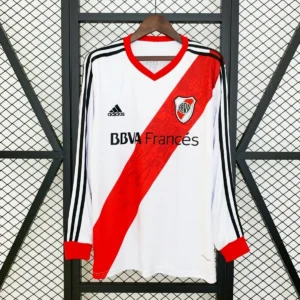 Camisa River Plate 2013/14 Home - Retrô - Manga Longa