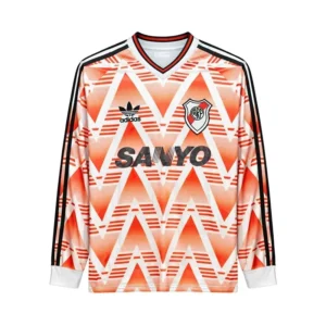 Camisa River Plate 1992/93 Away - Retrô - Manga Longa