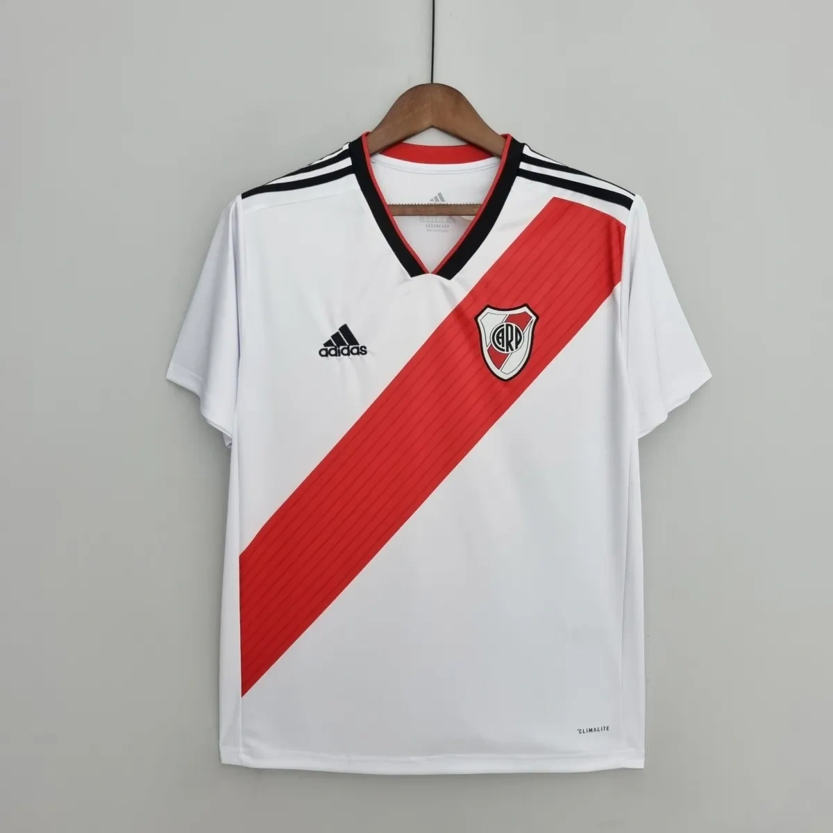 Camisa River Plate 2018/19 Home - Retrô