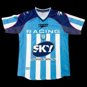 Camisa Racing Club 2001/02 Home - Retrô - De Avellaneda De Avellaneda