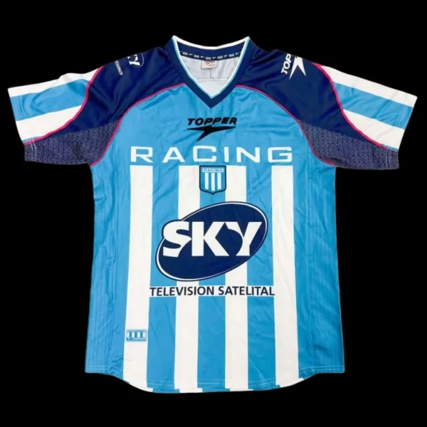 Camisa Racing Club 2001/02 Home - Retrô - De Avellaneda De Avellaneda