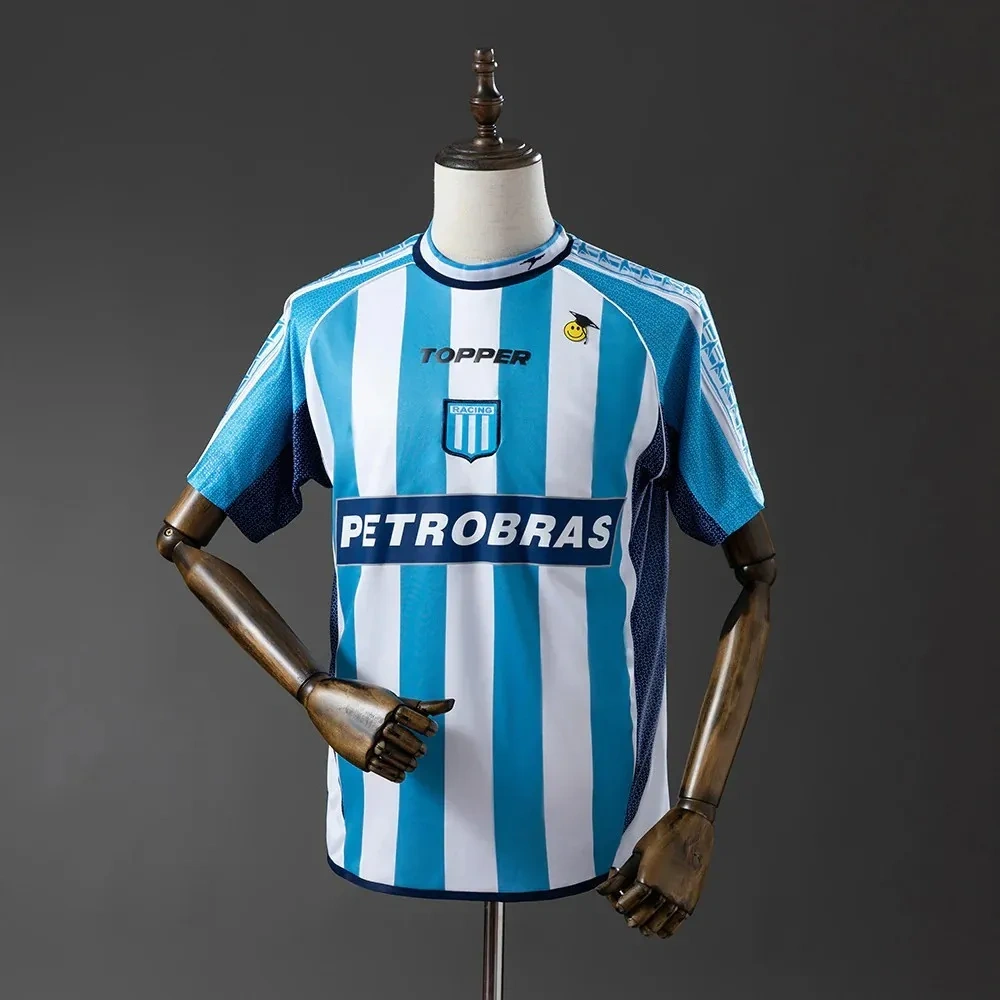 Camisa Racing Club 2002/03 Home - Retrô - De Avellaneda De Avellaneda