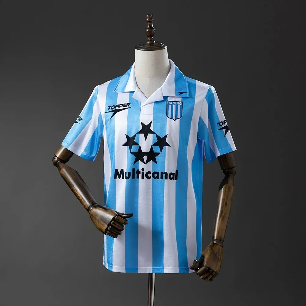 Camisa Racing Club 1997/98 Home - Retrô - De Avellaneda De Avellaneda