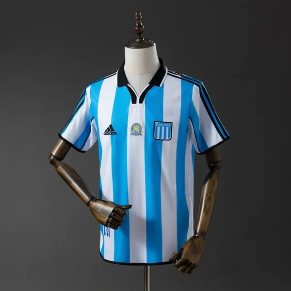 Camisa Racing Club 2000/01 Home - Retrô - De Avellaneda De Avellaneda