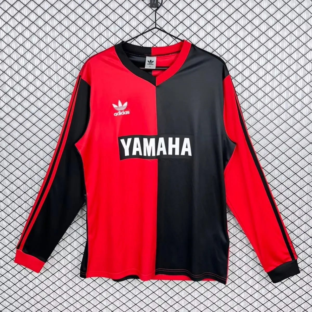 Camisa Newell's Old Boys 1990/93 Home - Retrô - Manga Longa
