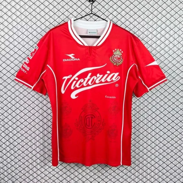 Camisa Toluca 1998/99 Home - Retrô