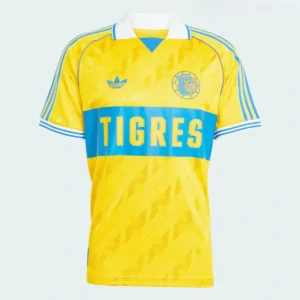 Camisa Tigres UANL 25/26 - Retrô - Aniversário de 65 Anos - 65th 65th