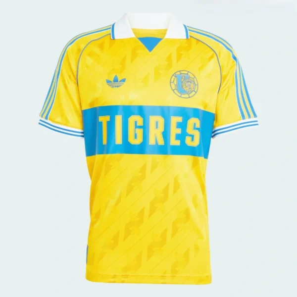 Camisa Tigres UANL 25/26 - Retrô - Aniversário de 65 Anos - 65th 65th