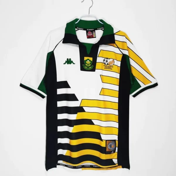 Camisa África do Sul 1998 Home - Retrô