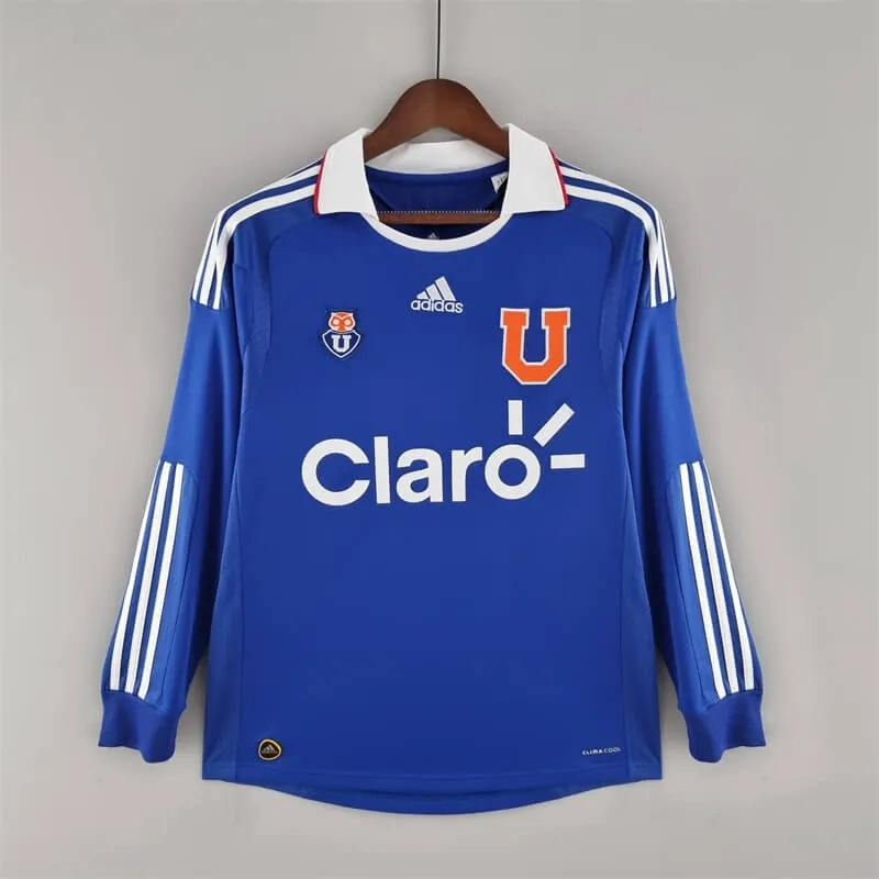 Camisa Chile 2011 Home - Retrô - Manga Longa - Universidad De Universidad De