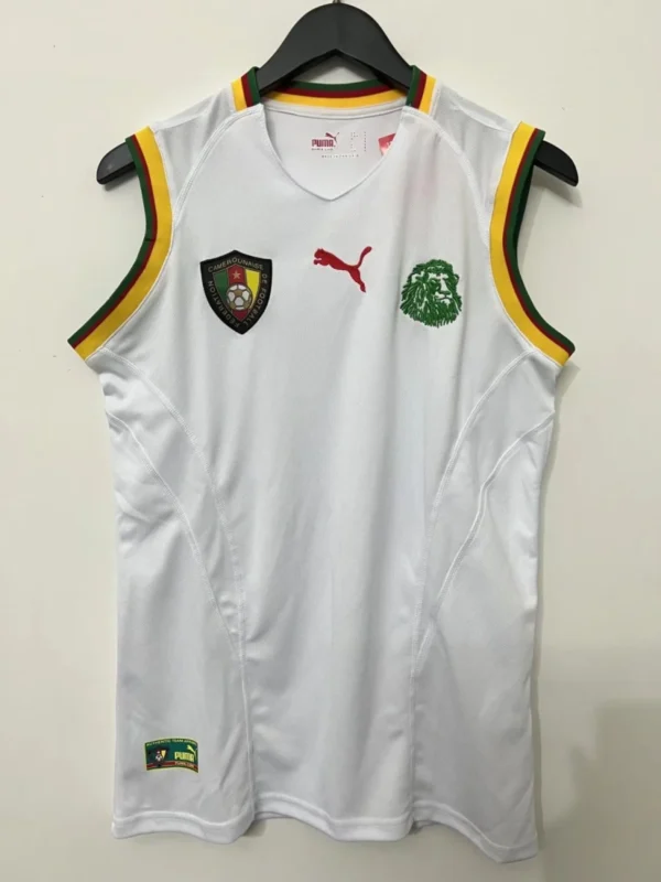 Camisa Camarões 2002 Away - Retrô