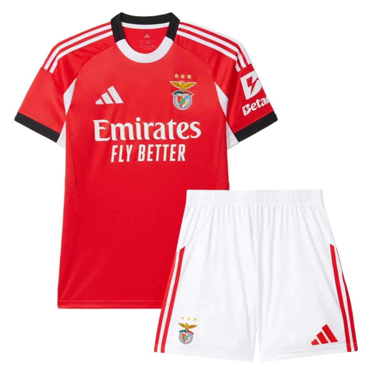 Kit Camisa + Short Benfica 25/26 Home