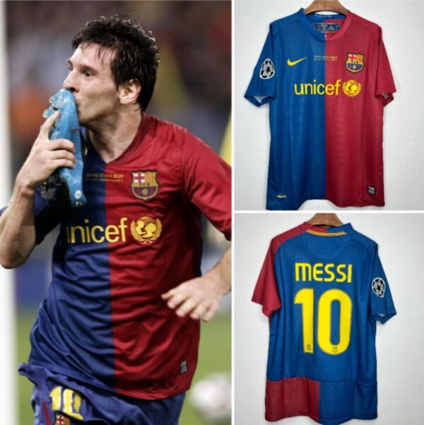 Camisa Barcelona 2008/09 Home - Retrô