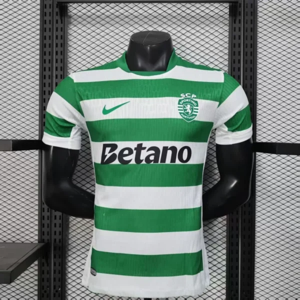 Camisa Sporting CP 25/26 Home - Versão Jogador