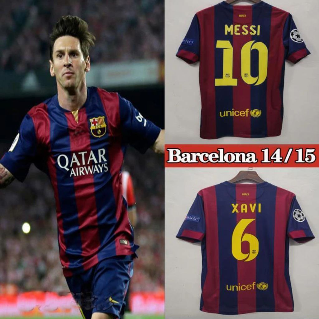 Camisa Barcelona 2014/15 Home - Retrô