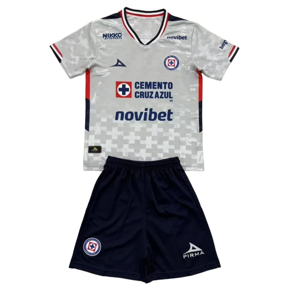 Kit Camisa + Short Cruz Azul 25/26 Away