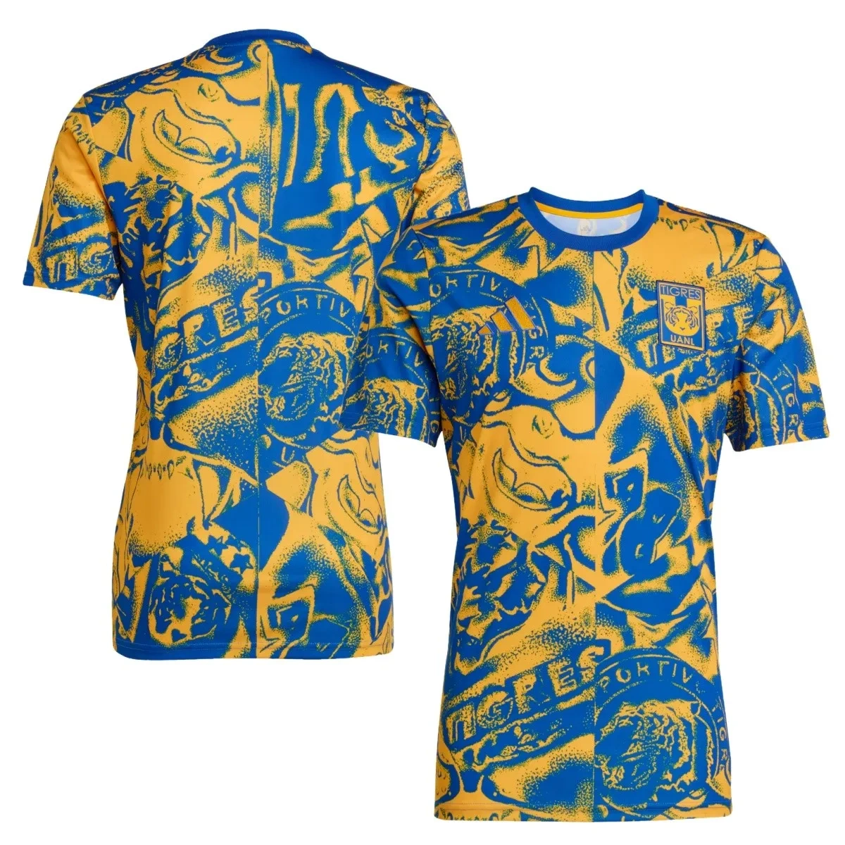 Camisa Pré-Jogo Tigres UANL 25/26
