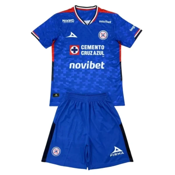 Kit Camisa + Short Cruz Azul 25/26 Home