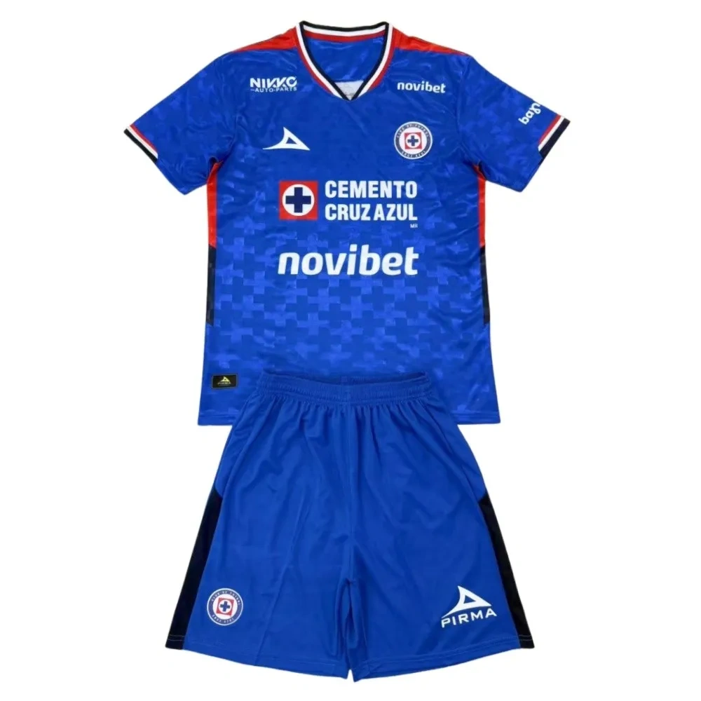 Kit Camisa + Short Cruz Azul 25/26 Home
