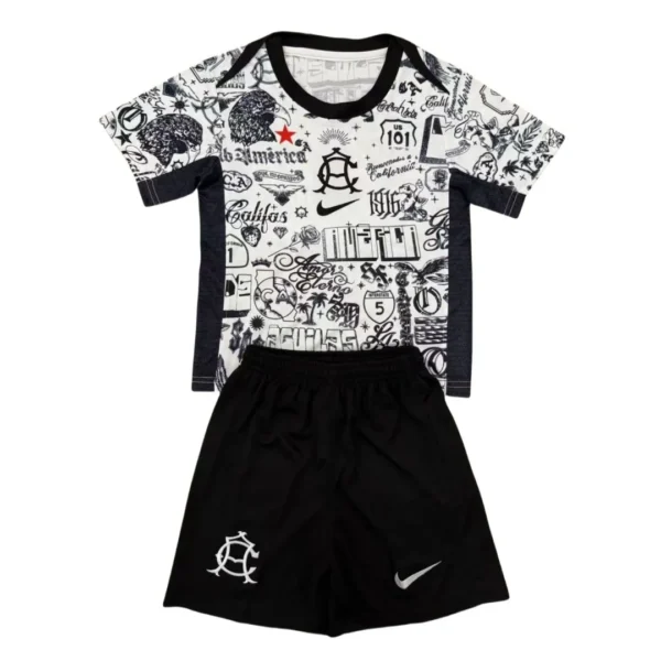 Kit Camisa + Short Club América 25/26 - Pre-match
