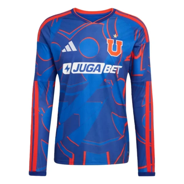 Camisa Chile 26/27 Home - Manga Longa - Universidad De Universidad De