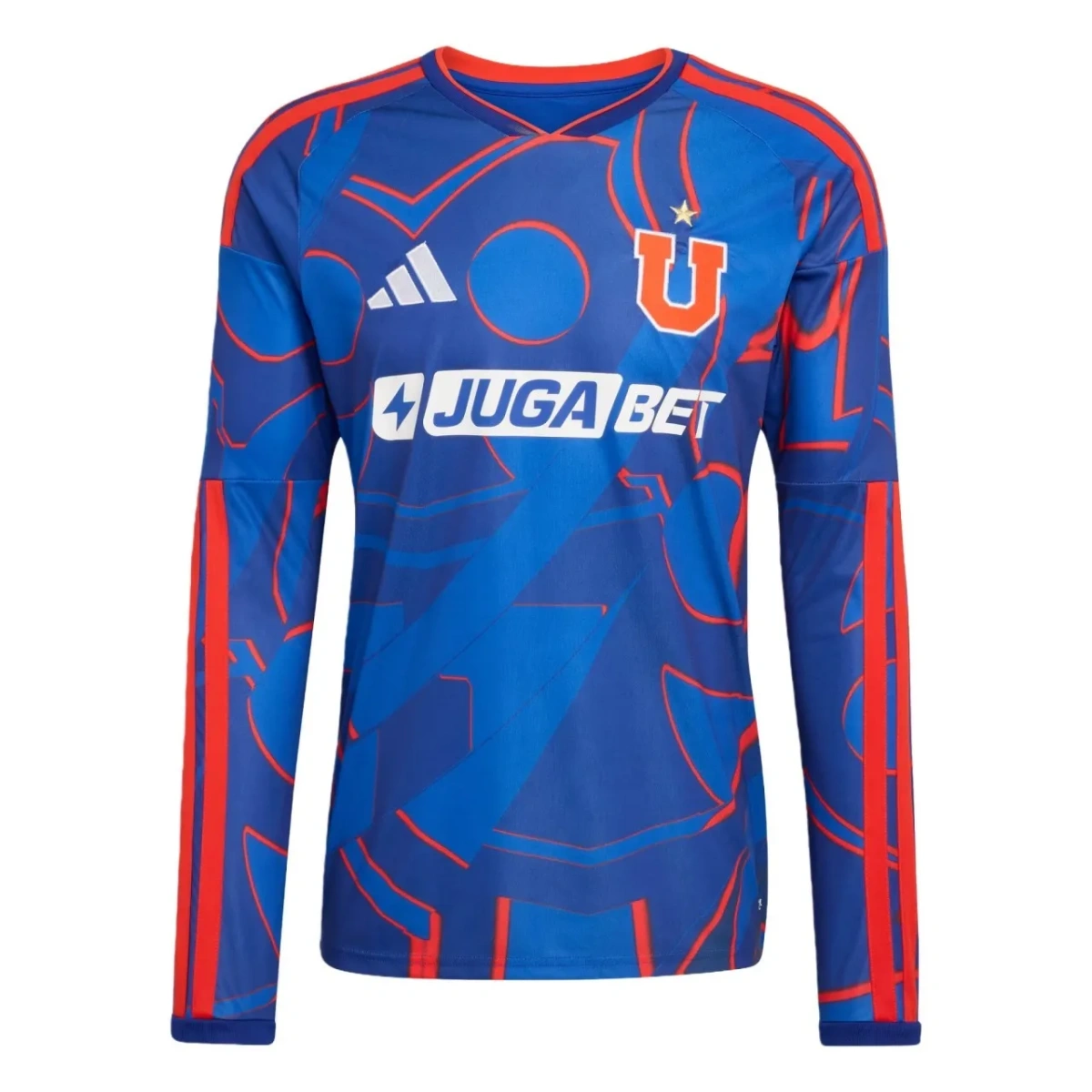 Camisa Chile 26/27 Home - Manga Longa - Universidad De Universidad De