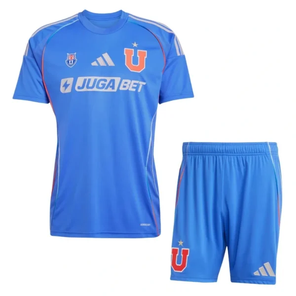 Kit Camisa + Short Chile 25/26 Home - Universidad De Universidad De