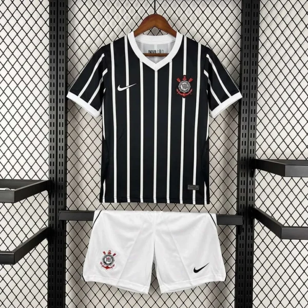 Kit Camisa + Short Corinthians 26/27 Away
