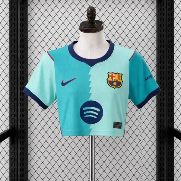 Camisa Barcelona 26/27 Third - Feminina - Cropped - Cropped Cropped