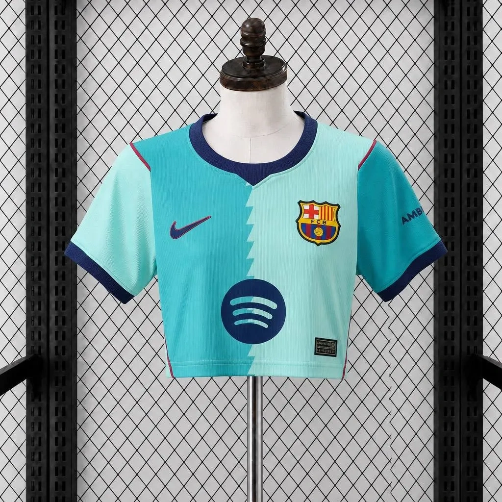 Camisa Barcelona 26/27 Third - Feminina - Cropped - Cropped Cropped