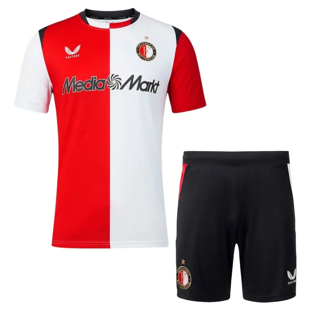 Kit Camisa + Short Genoa 26/27 Home - Feyenoord Feyenoord