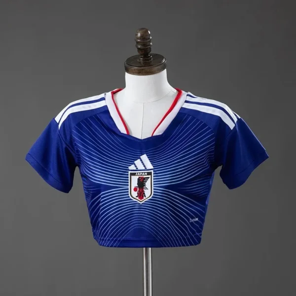 Camisa Japão 2026 Home - Feminina - Cropped - Cropped Cropped