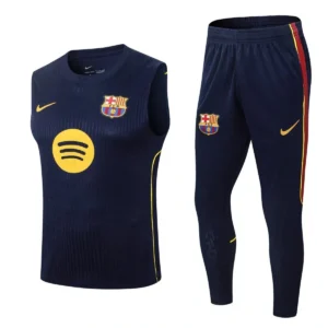 Kit de Treino Barcelona 2026/27 - Versão Jogador - Sem Mangas