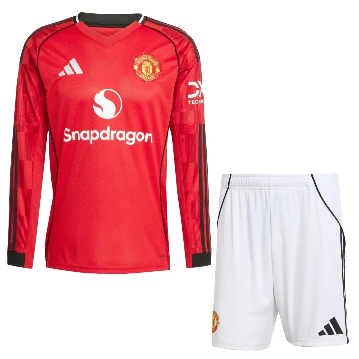 Camisa Manchester United 25/26 Home - Manga Longa