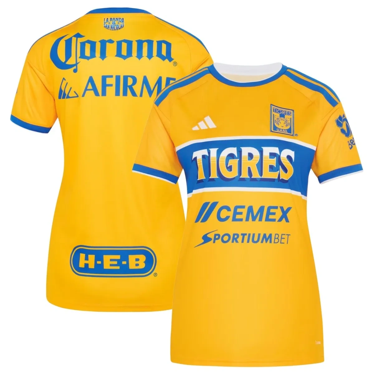 Camisa Tigres UANL 2026/27 Home - Feminina