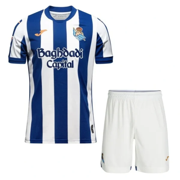 Kit Camisa + Short Real Sociedad 2026/27 Home