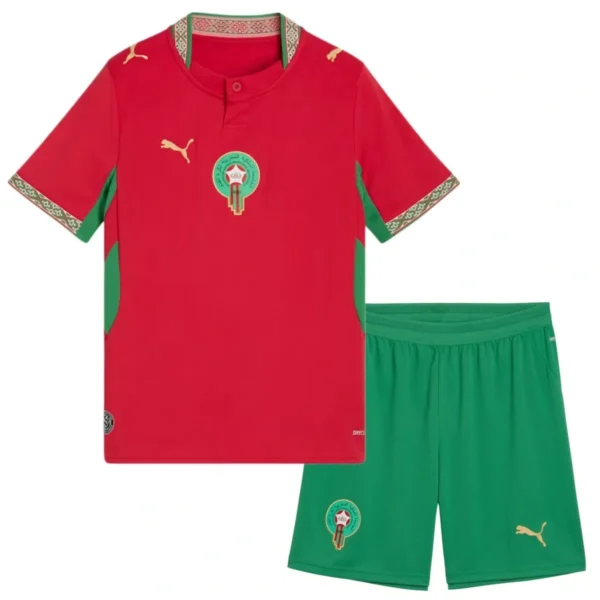 Kit Camisa + Short Marrocos 2026 Home
