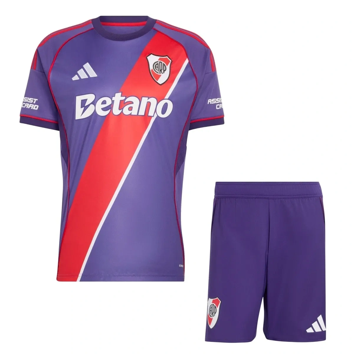 Kit Camisa + Short River Plate 2026/27 Third