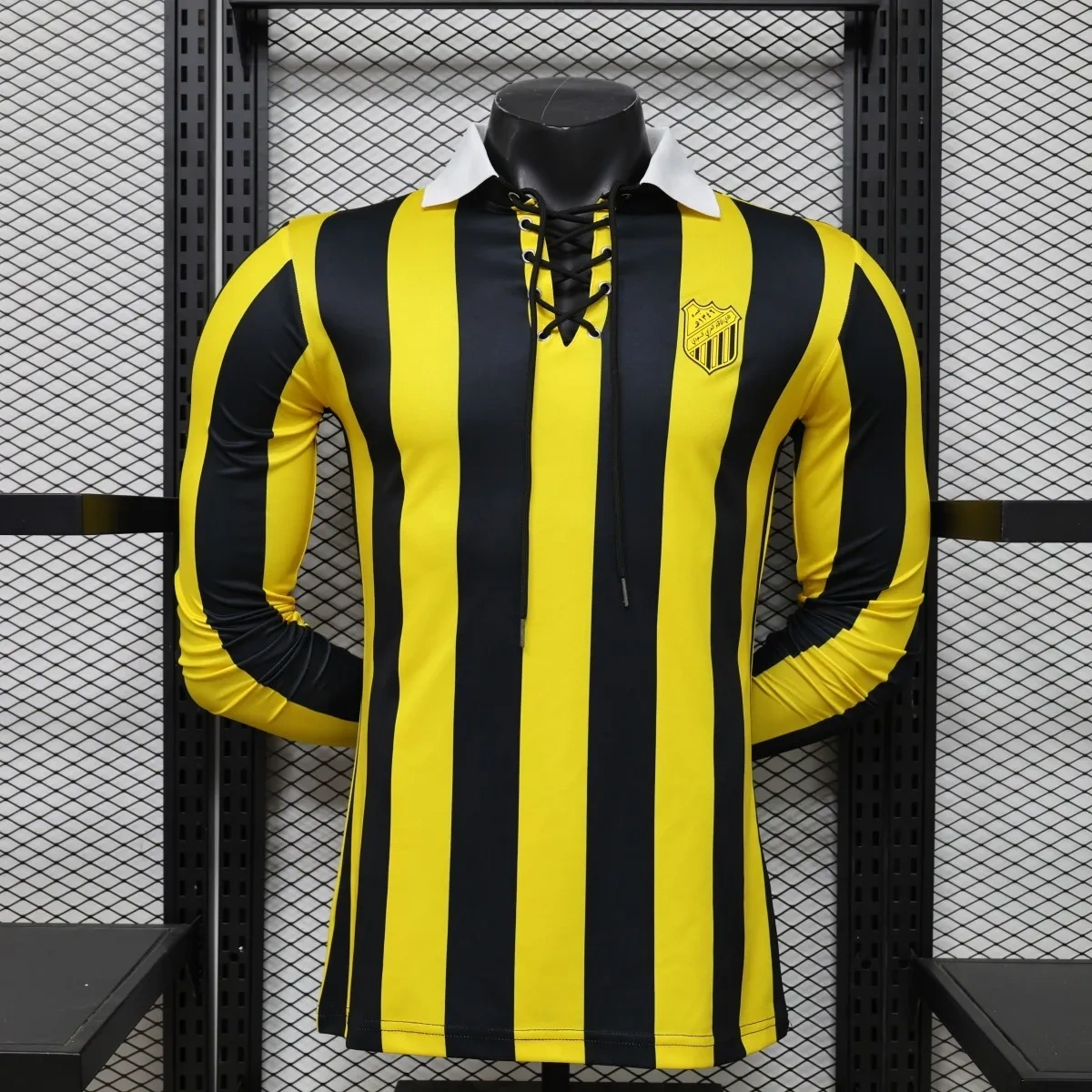 Camisa Al Ittihad 2026 - Retrô - Manga Longa - Fc Fc
