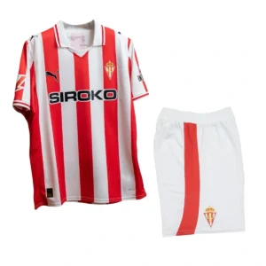 Kit Camisa + Short Sporting CP 2025/26 Home - Gijon Gijon